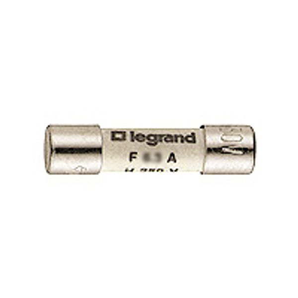 Domestic cartridge fuse - miniature type 5 x 20 - 630 mA image 1
