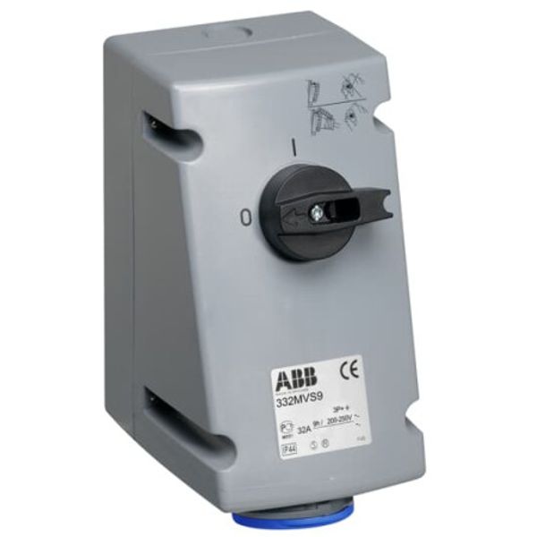 ABB430MI9WN Industrial Switched Interlocked Socket Outlet UL/CSA image 2