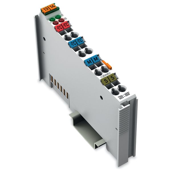 2-channel analog input Thermocouple K Diagnostics, adjustable light gr image 1