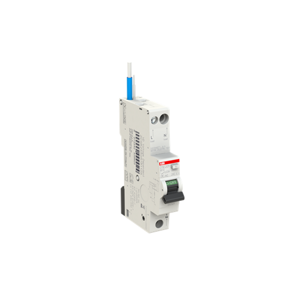 DSE201 B10 AC30 - N Blue Residual Current Circuit Breaker with Overcurrent Protection image 2