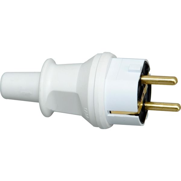 grounding type plug arctic-white image 1