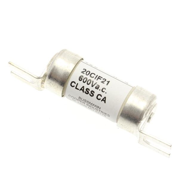 Fuse-link, LV, 20 A, AC 600 V, DC 250 V, HRCI-CA, 14 x 55 mm, CSA image 4