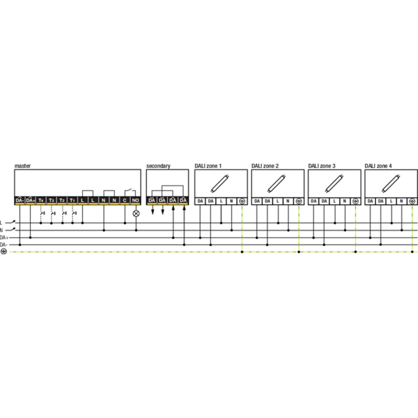 Presence detector P48LR, DALI-2, master, 32-37 m, for flush mounting ( image 3