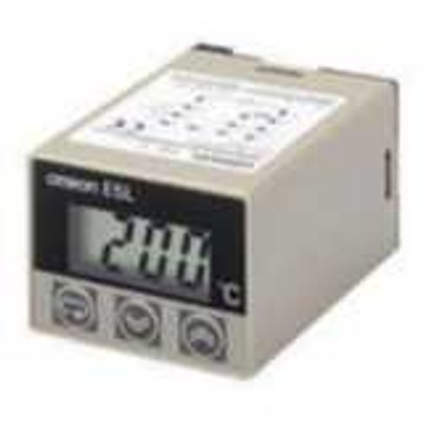 Electronic thermostat with digital setting, (45x35)mm, 100-200deg, soc image 2