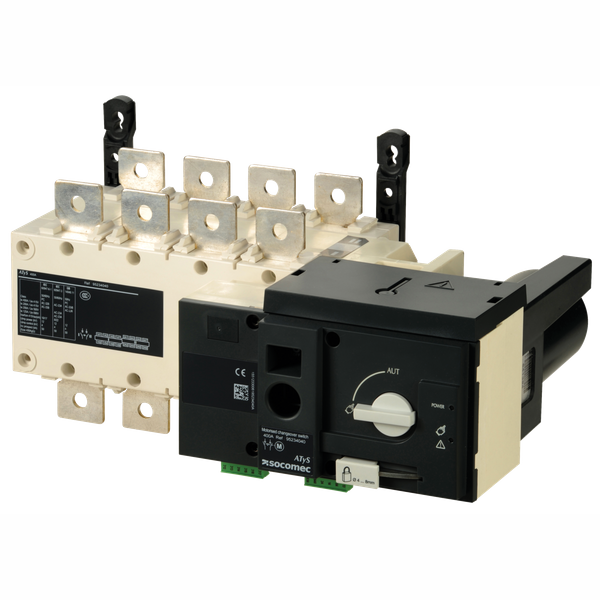 Remotely operated transfer switch ATyS r 4P 400A image 1