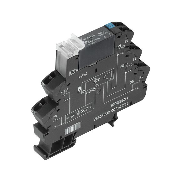 Solid-state relay, 24 V DC ±20 %, Free-wheeling diode, Reverse polarit image 1