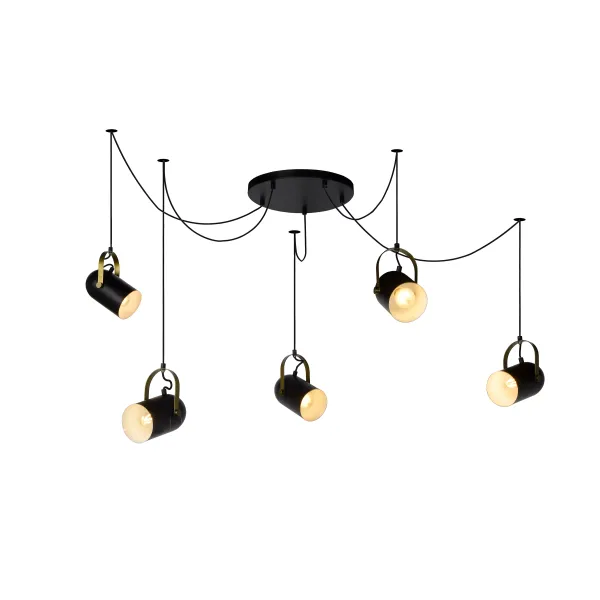 SWAPP Pendant light  5xE27/40W Black image 1