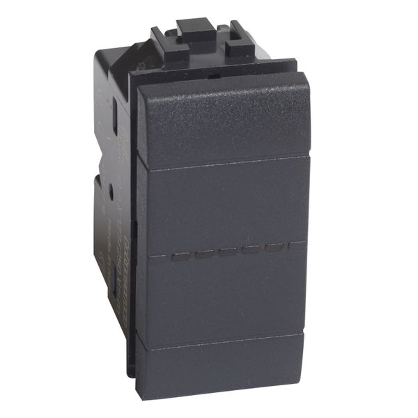 LL - 1 WAY AX SWITCH 1P 10A 1M ANTHRACITE image 1