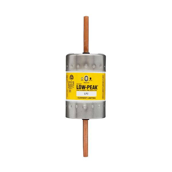 Eaton Bussmann Series LPJ Fuse,LPJ Low Peak,Current-limiting,time delay,350 A,600 Vac,300 Vdc,300000 A at 600 Vac,100 kAIC Vdc,Class J,10s at 500% response time,Dual element,Bolted blade end X bolted blade end connection,2.11 in dia. image 9