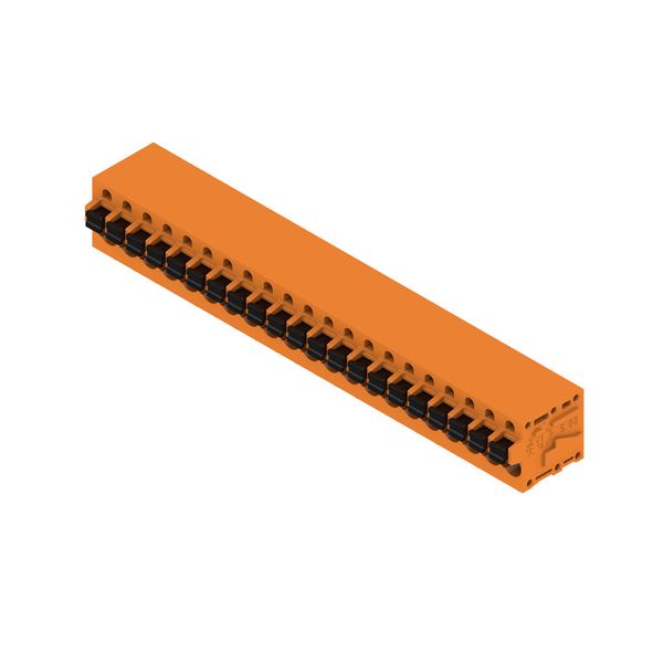 PCB terminal, 5.00 mm, Number of poles: 21, Conductor outlet direction image 3