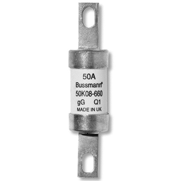 Fuse-link, LV, 10 A, AC 660 V, DC 250 V, BS88/A2, 22 x 82 mm, gL/gG, BS image 1