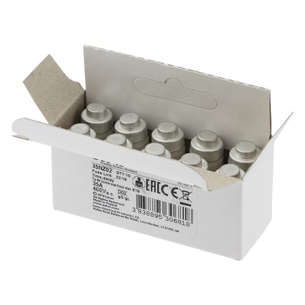 Fuse-link, LV, 35 A, AC 400 V, D02, gL/gG, IEC, time-delay image 19