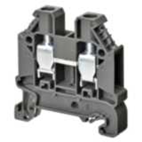 Feed-through DIN rail terminal block with screw connection for mountin image 3