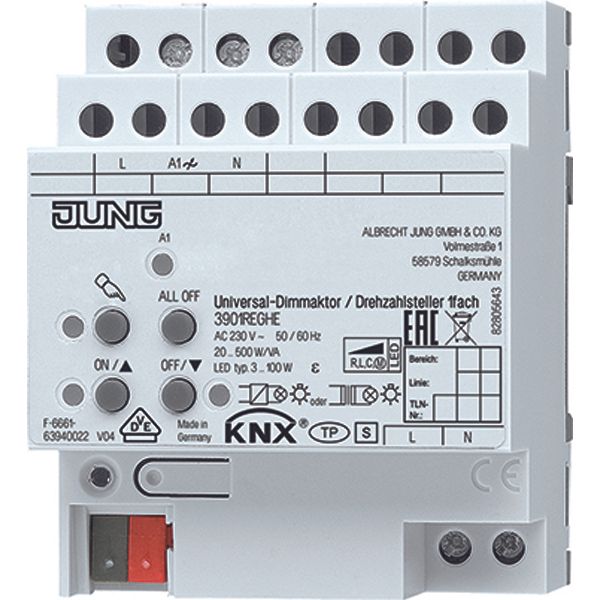 Dimmer KNX Universal dimming actuator image 2
