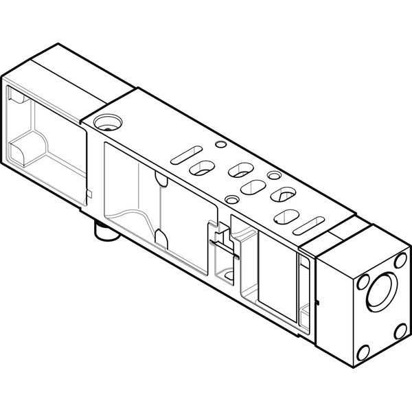 VABF-S4-1-P1A14-G14 Vertical pressure supply plate image 1