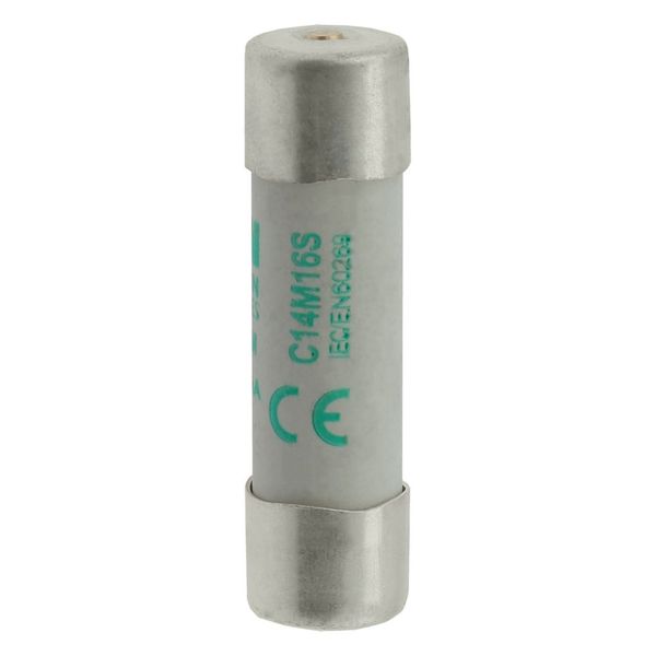 Fuse-link, LV, 16 A, AC 500 V, 14 x 51 mm, aM, IEC, with striker image 7