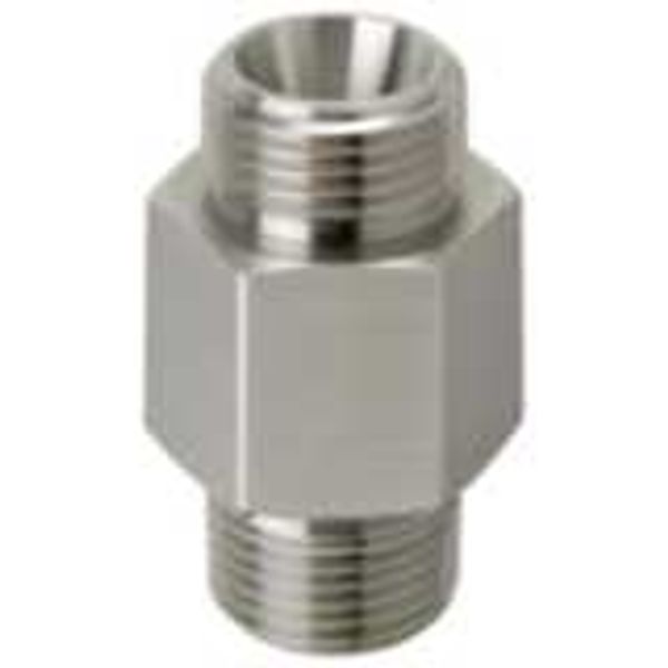 Flow sensor adapter, NPT taper thread, 10A 3/8, SUS304 image 1