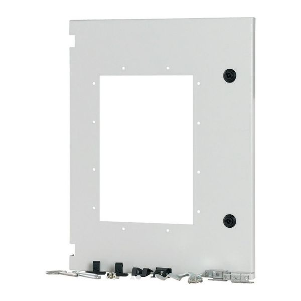 Front door for IZMX16, withdrawable, HxW=550x425mm, IP55, grey image 3