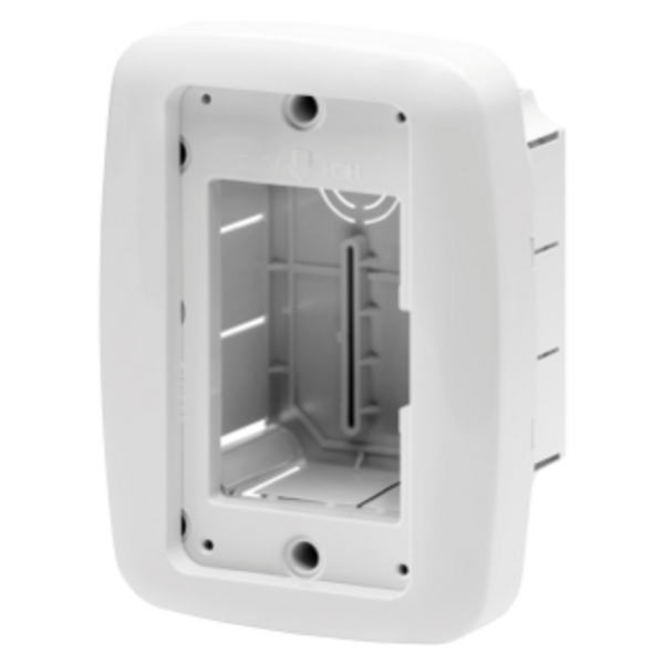 FLUSH-MOUNTING BOX WITH FRAME FORPROTECTED FIXED COMPACT AND WATERTIGHT SOCKET OUTLET - IP55 image 1