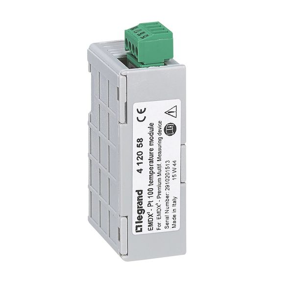 Module for EMDX³ Premium - temperature module - 2 Pt100 inputs resistance image 1