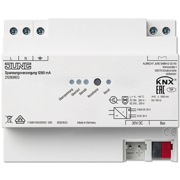Current source KNX power supply, 1280 mA image 5
