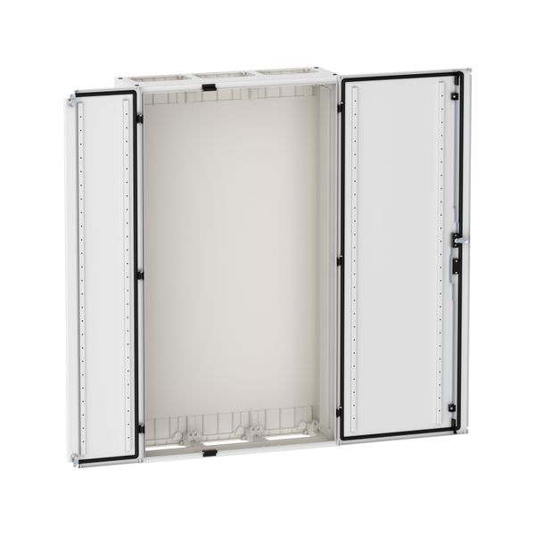 Wall-mounted enclosure EMC2 empty, IP55, protection class II, HxWxD=1400x800x270mm, white (RAL 9016) image 11