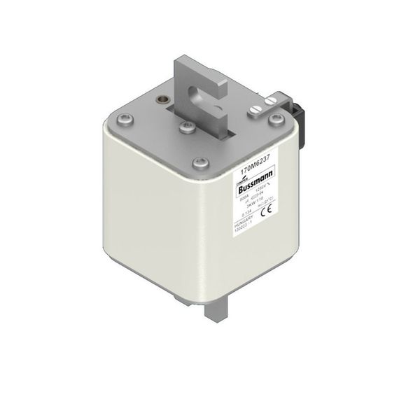 Fuse-link, high speed, 700 A, AC 1250 V, size 3, 74 x 92 x 141 mm, aR, IEC, single indicator image 14