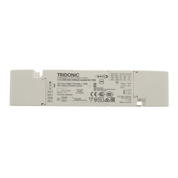 LED TD Power Suppy 10W/150-400mA SC Dali& Switch Dim CC IP20 image 1