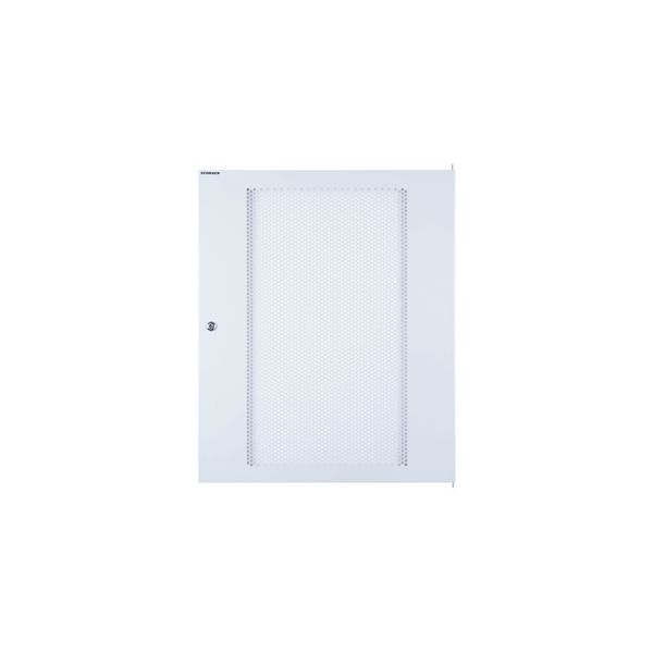 Metal door perforated for wallmounting S-RACK 16U, W=600 image 1