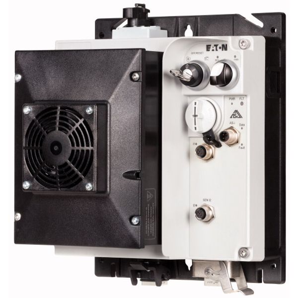 Speed controller, 8.5 A, 4 kW, Sensor input 4, AS-Interface®, S-7.4 for 31 modules, HAN Q5, with manual override switch, with fan image 2