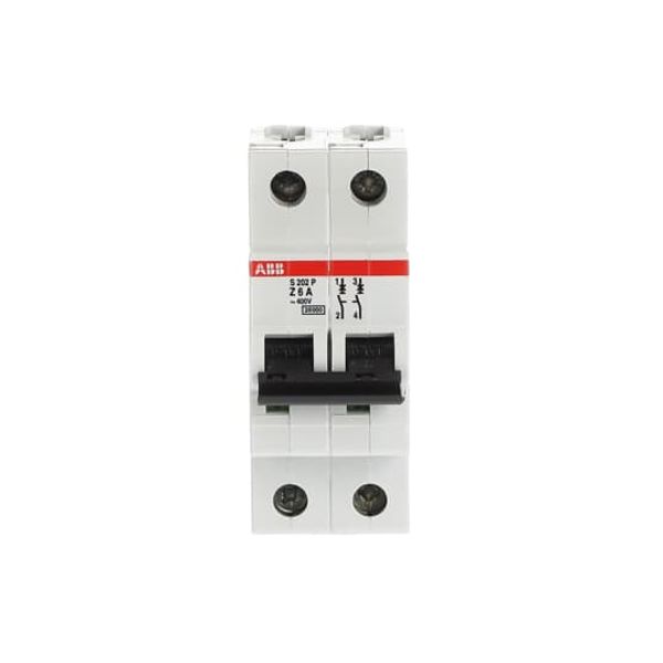 S202P-Z6 Miniature Circuit Breaker - 2P - Z - 6 A image 5