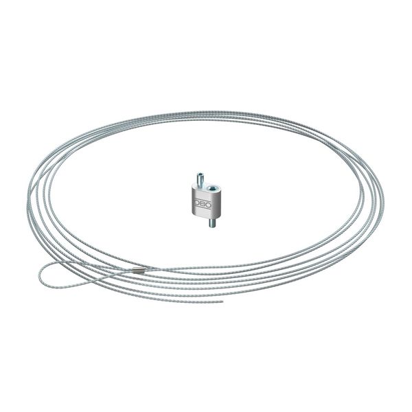 QWT S 1 3M G Suspension wire with loop 1x3000mm image 1