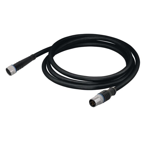 Sensor/Actuator cable M8 socket straight M12A plug straight image 4