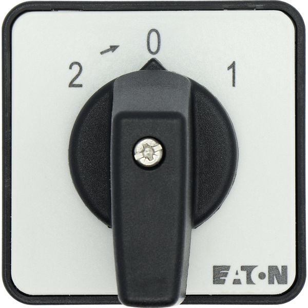 Universal control switches, T0, 20 A, flush mounting, 3 contact unit(s), Contacts: 6, 45 °, momentary/maintained, With 0 (Off) position, With spring-r image 29