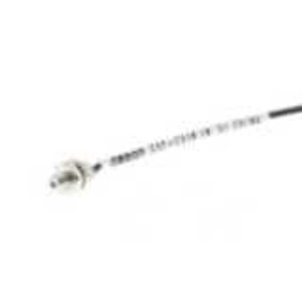 Fiber optic sensor head, diffuse, M3 cylindrical axial, coaxial, R10 f image 3