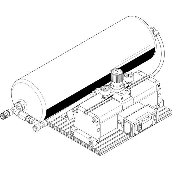 DPA-100-10-CRVZS20 Pressure booster image 1