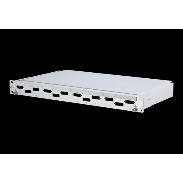 OpDAT PA patch panel for 12xSC-D/LC-Q/ST-D image 1