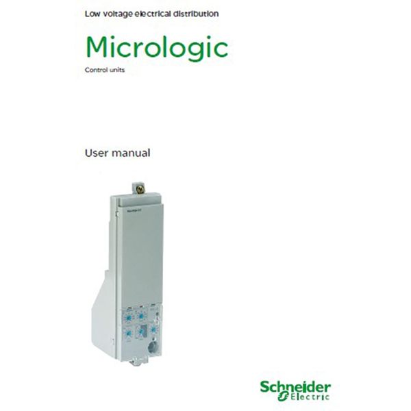 user manual - for Micrologic 2.0A/7.0A - French image 4