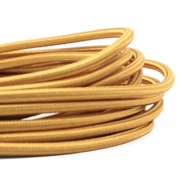 Textile Cable OMY 3*0.75 zelta image 1