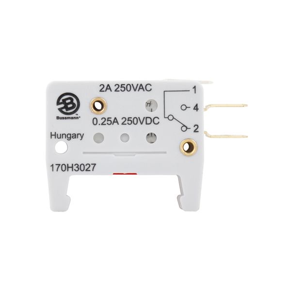 Microswitch, high speed, 2 A, AC 250 V, Switch K1, type K indicator, 6.3 x 0.8 lug dimensions image 6