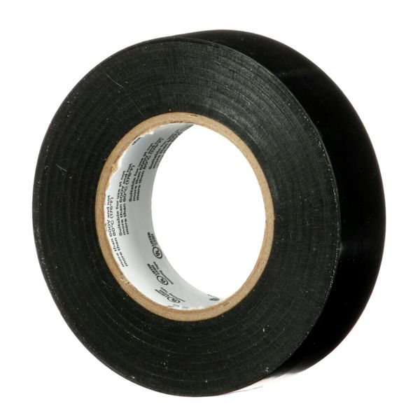 3M™ Temflex™ Vinyl Electrical Tape 165, Black, 15 mm x 10 m, 100 Rolls image 1