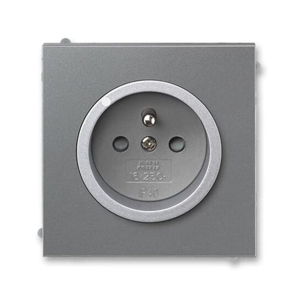 5599M-A02457 73 Socket outlet with earthing pin, with surge protection image 1