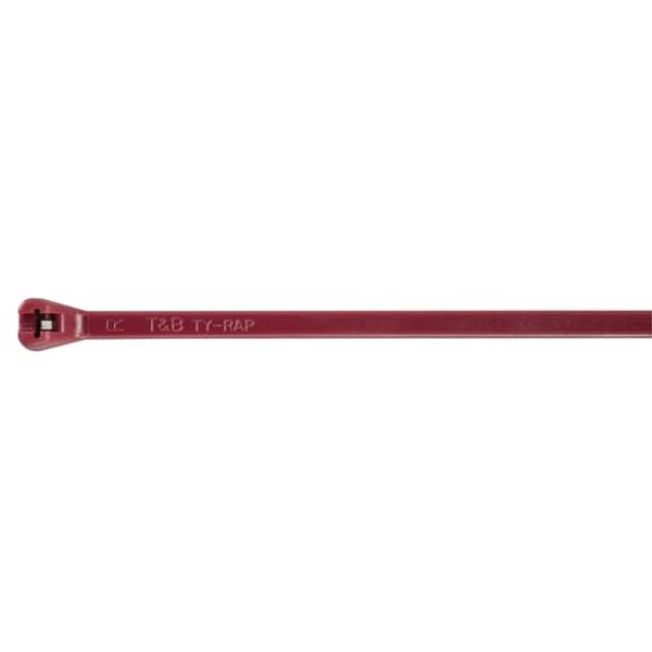 TYV23M CABLE TIE 18LB 4IN MAROON ECTFE image 3