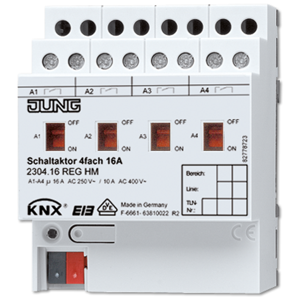 Output module KNX Switch actuator image 2