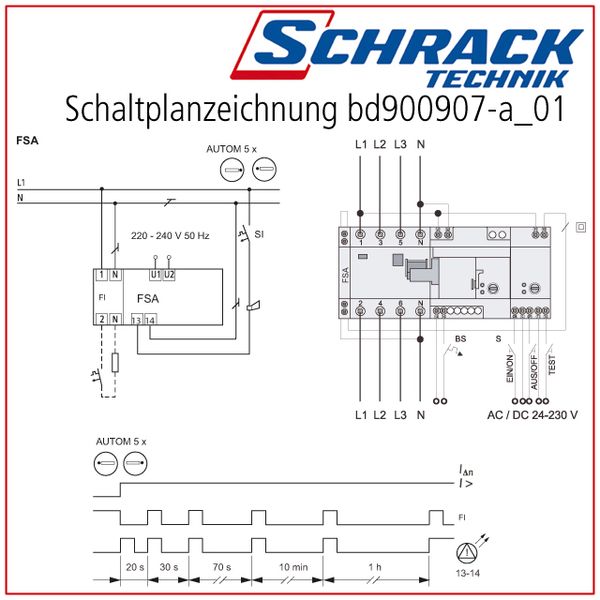 Remote Switching Unit,  24-48VDC, Type FSA image 4