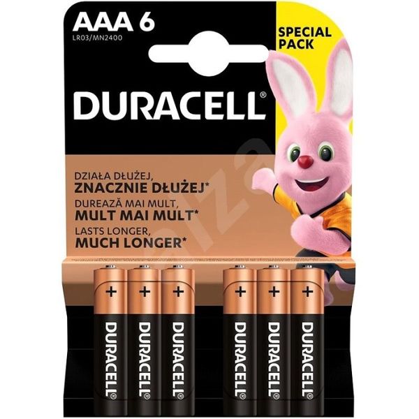 DURACELL Basic MN1500 AA BL6 image 1