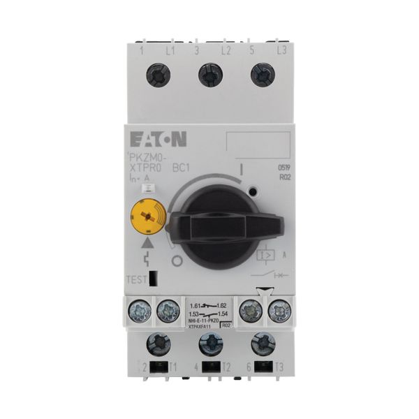 Motor-protective circuit-breaker, 3p+1N/O+1N/C, Ir=20-25A, screw conne image 14