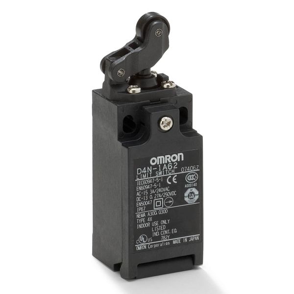 Limit switch, D4N, Pg13.5 (1-conduit), 1NC/1NO (slow-action), One-way image 2