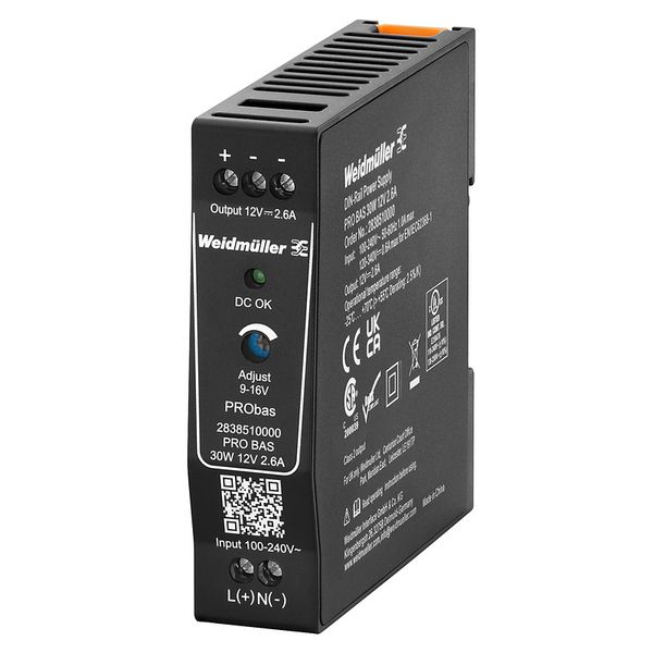 Power supply, Power supply, switch-mode power supply unit, 30 W, 2.6 A image 1