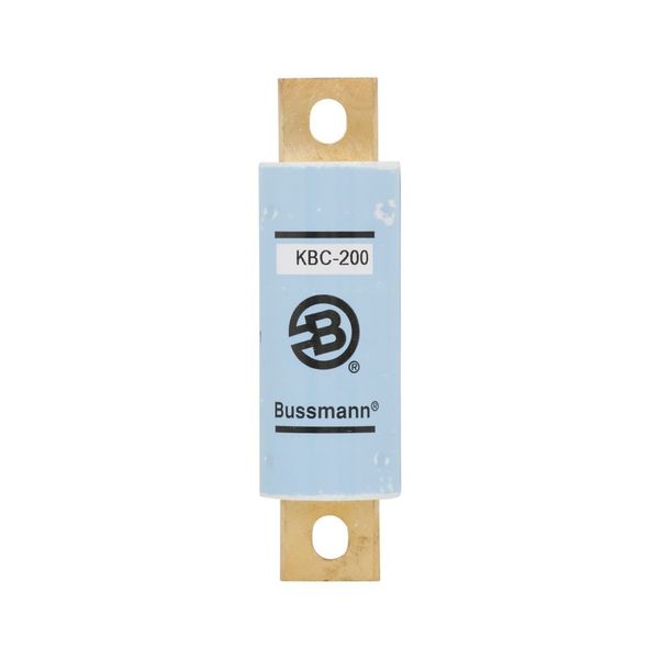 Eaton Bussmann series KBC semiconductor fuse, 1500 Vdc, 150A, 200 kAIC, Non Indicating, Semiconductor fuse, Stud image 4